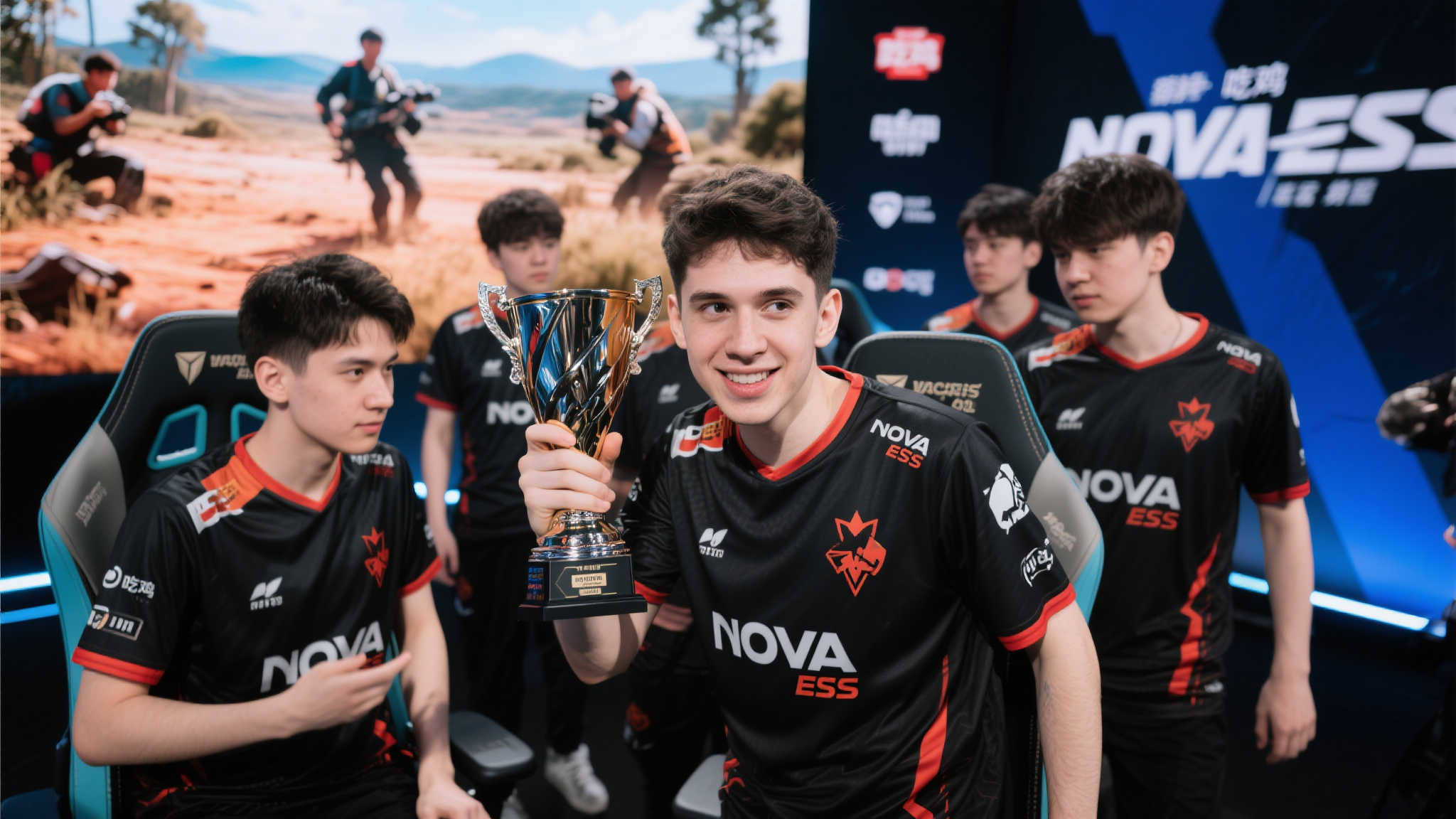 亲临PUBG全球系列赛现场,目睹新王登基 说到本次比赛的最大亮点,不得不提到冠军队