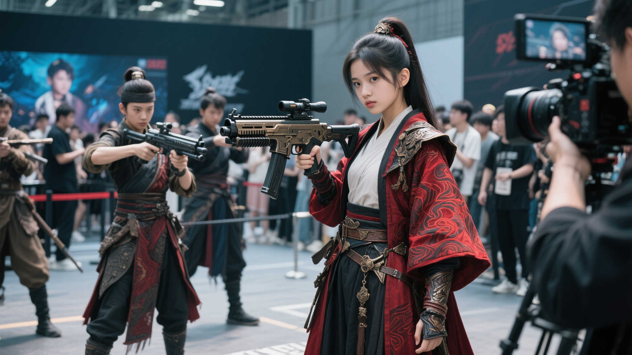 《明末:渊虚之羽》BW混剪和现场图:小姐姐又飒又美! 《明末:渊虚之羽》BW混剪和现场图:小姐姐又飒又美!