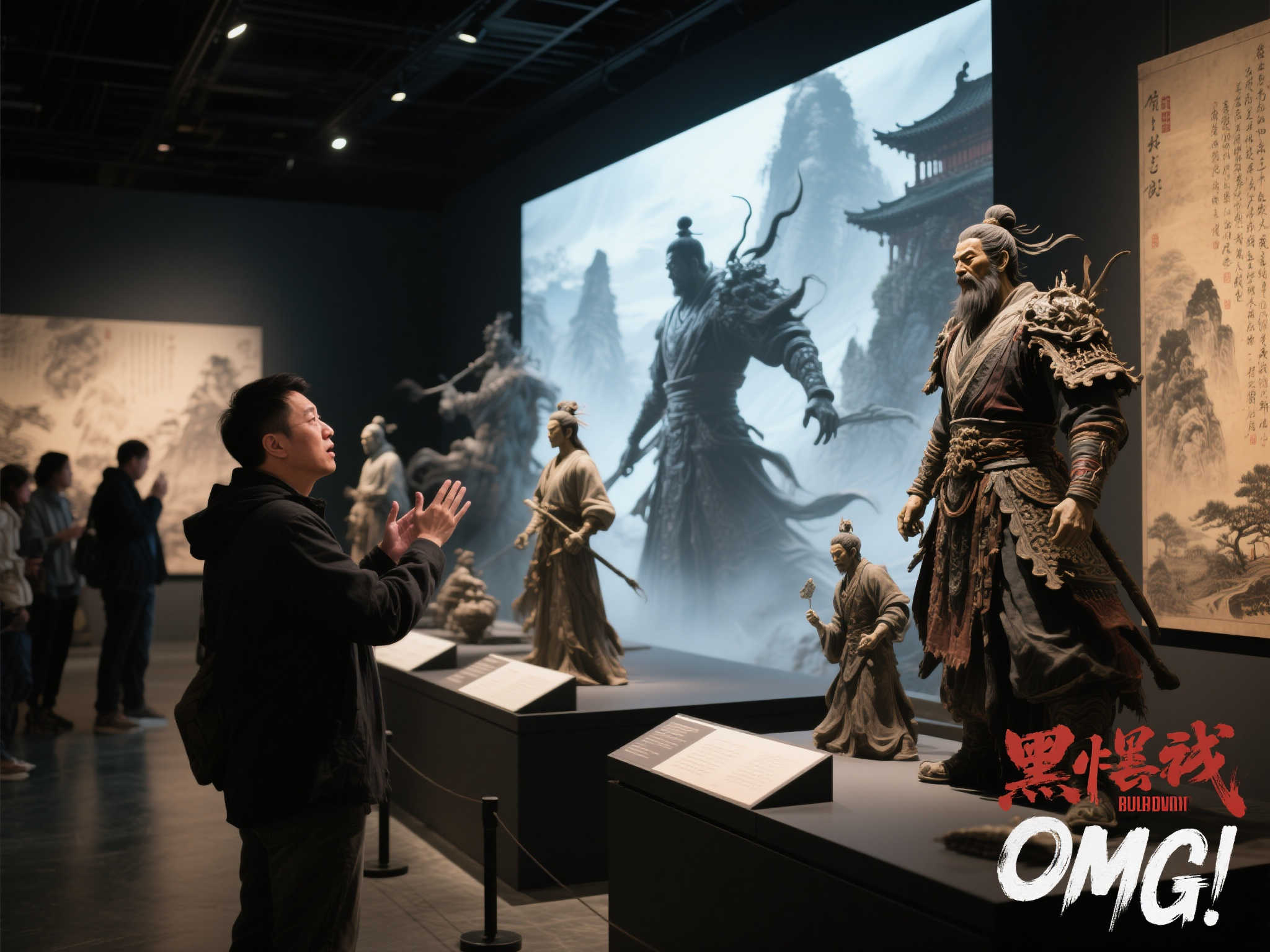 黑神话艺术展亮相：《消逝的光芒》制作人惊叹连连！