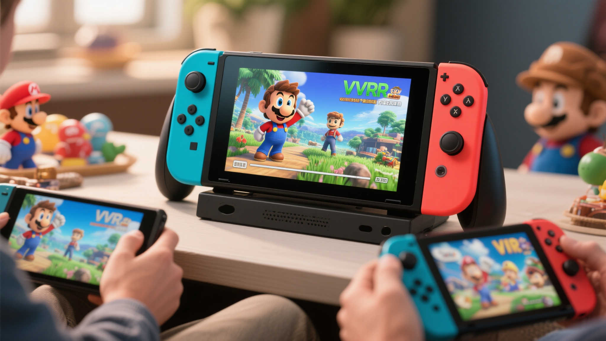 Switch2底座模式无VRR支持,期待软件更新带来优化 对于广大Switch粉丝而言,VRR的支