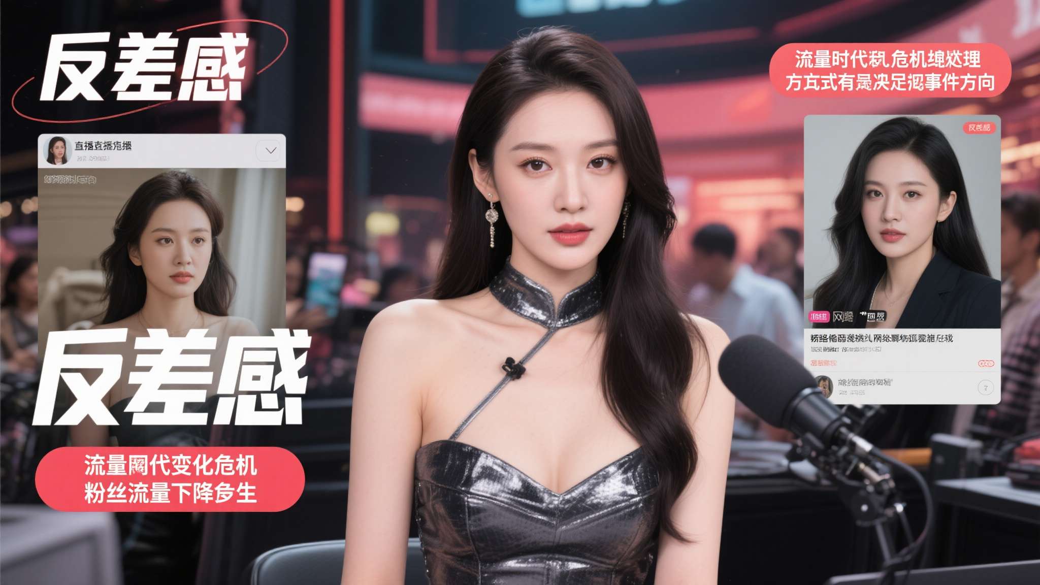 女解说穿衣引发争议 发文澄清后以夸张造型幽默反击 类似事件并非孤例。此前,某知名女主播也曾因着装问题遭受网络批评,最终以一系列"反